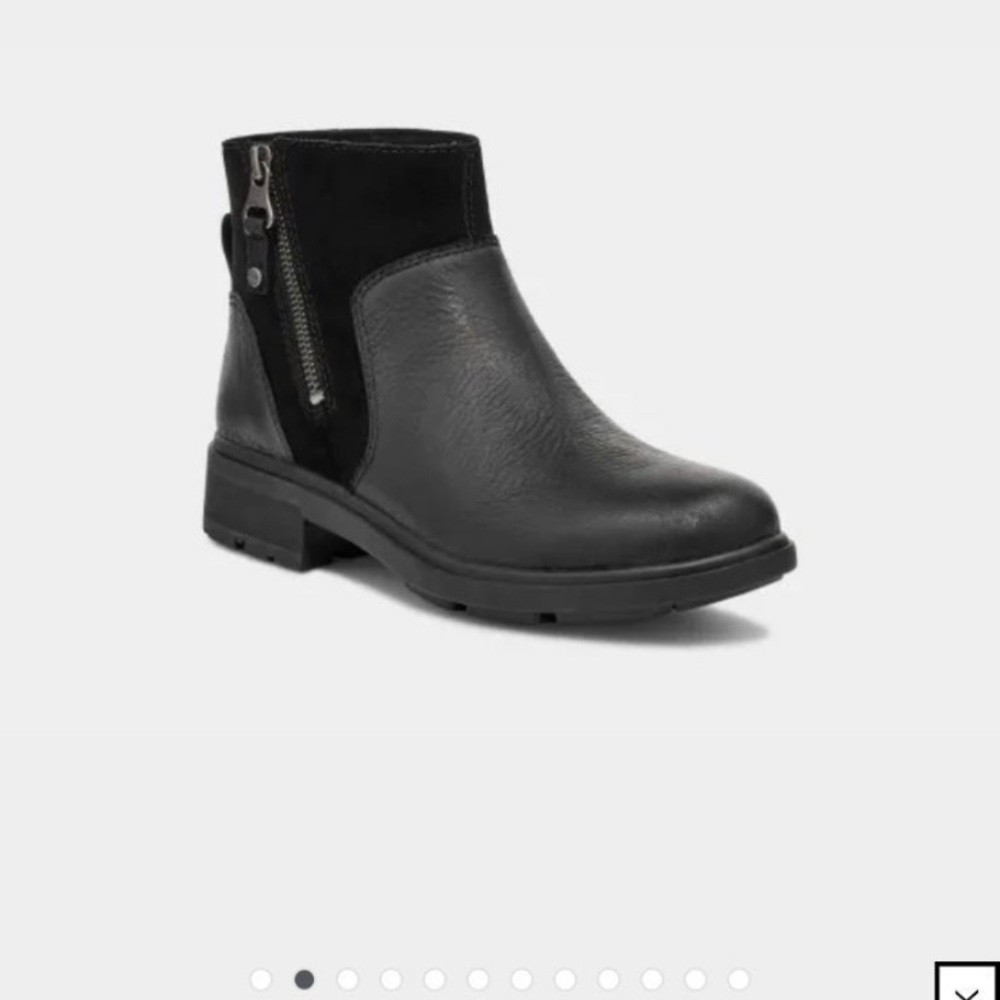 UGG Harrison Zip Up Suede Boot